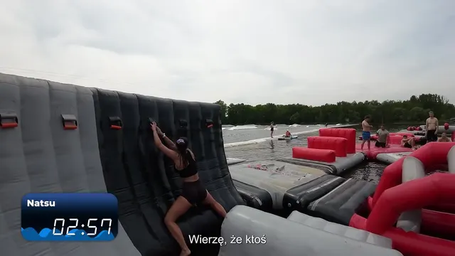 Tromba – 10 influencerów vs wodny tor przeszkód